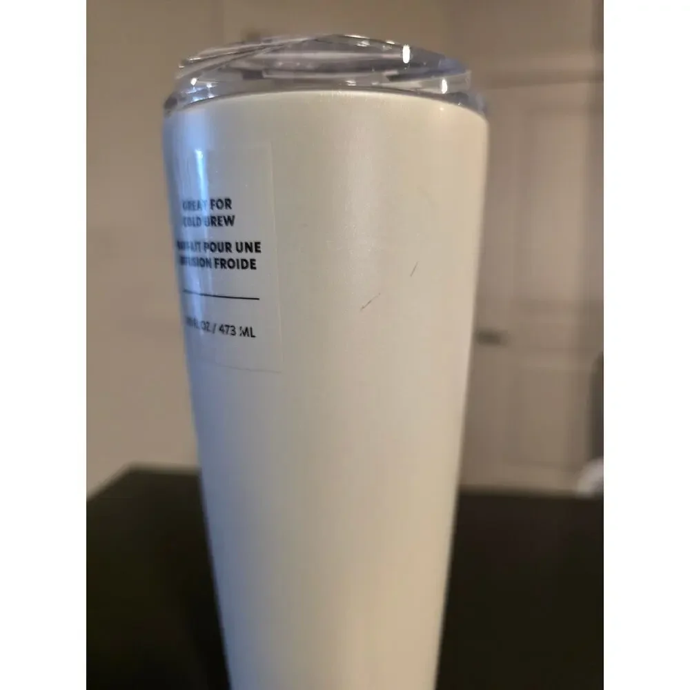 Starbucks Pearl White Tumbler